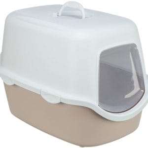 Trixie Litiera Vico Cu Capac 40x40x56 cm Roz Pal/Alb - imagine 5