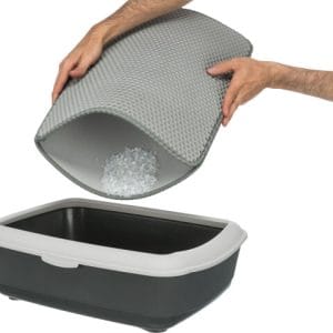 Trixie Covoras In Fata Litierei Colector EVA 40 x 70cm Gri - imagine 3