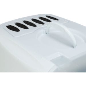 Trixie Litiera Vico Open Top Cu Capac Si Lopatica 40x40x56 cm Albastru/Alb - imagine 6