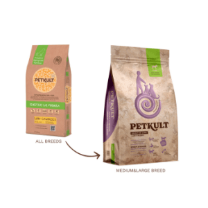 Hrana uscata pentru caini Petkult Sensitive Low Calories Adult&Senior Talie Medium&Large Miel si orez 3 kg