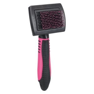 Trixie Perie Tesala Soft Maner Plastic/Perie Plastic 7x16 cm Roz/Negru