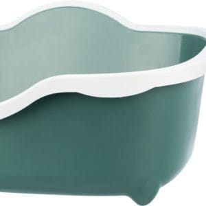 Trixie Litiera Berto Davio Cu Rama Inalta 56 x 26 x 39 cm Verde/Alb - imagine 4