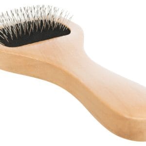 Trixie Perie Tesala Soft Maner Lemn/Peri Metalici 6x13 cm
