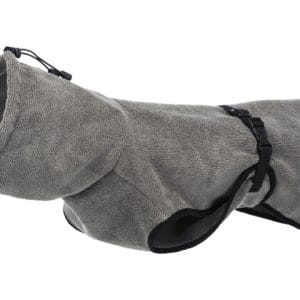 Trixie Halat De Baie Pentru Caini XS 30 cm Gri - imagine 3