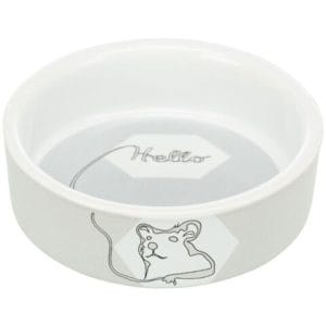 Trixie Castron Ceramic Pentru Hamsteri Hello 90 ml/8 cm Diferite Culori - imagine 3