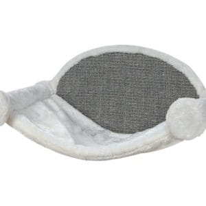 Trixie Sezlong Pentru Montare Pe Perete 54x28x33 cm Alb/Gri