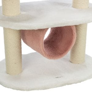 Trixie Ansamblu Cat Tree Isabella 58x38x70 cm Alb/Roz Antic - imagine 7