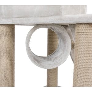 Trixie Ansamblu Cat Tree Marlena 60x60x151 cm Gri Deschis - imagine 3