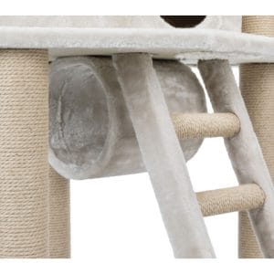 Trixie Ansamblu Cat Tree Marlena 60x60x151 cm Gri Deschis - imagine 4