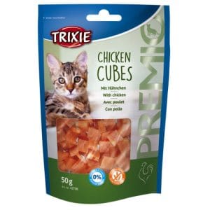 Trixie Recompense Pentru Pisici Premio Cuburi Cu Pui 50g 2 Trixie Recompense Pentru Pisici Premio Cuburi Cu Pui 50g
