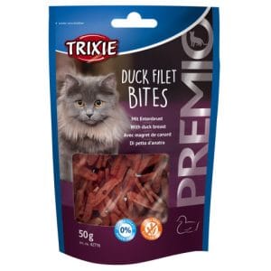 Trixie Recompense Pentru Pisici Premio Filet Bites Cu Rata 50g