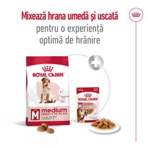 Royal Canin Medium Adult 7+ hrana uscata caine, 4 kg