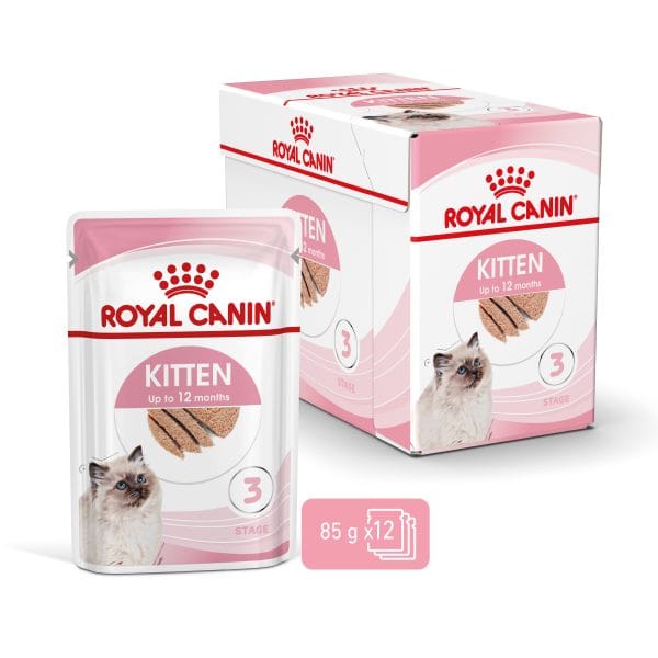 Royal Canin Kitten hrana umeda pisica junior (pate), 12 x 85 g