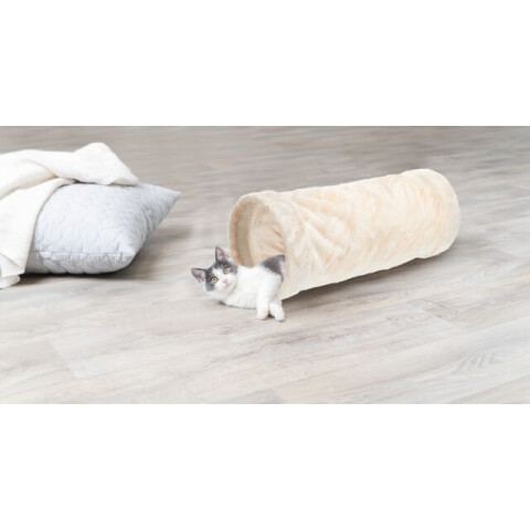 Trixie Tunel De Joaca Pentru Pisici Plus 22x60 cm Bej
