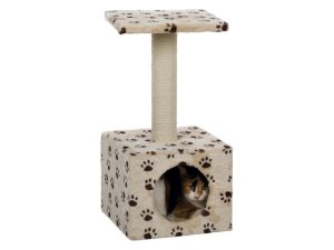 Trixie Ansamblu De Joaca, Junior Zamora, 31x31 cm/ h: 60 cm, Bej Cu Imprimeu Labute