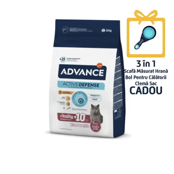 Advance Pisică Sterilizat Senior +10 ani 10kg