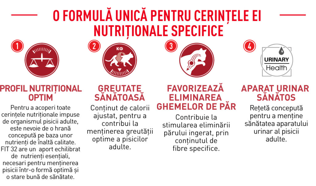 Royal Canin Fit32 Adult hrana uscata pisica, activitate fizica moderata