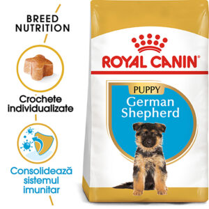 Royal Canin German Shepherd Puppy hrana uscata caine junior Ciobanesc German,