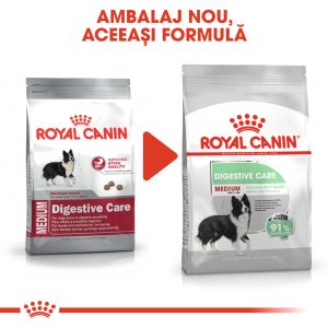 Royal Canin Medium Digestive Care hrana uscata caine, confort digestiv, 12 kg