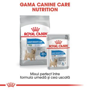 Royal Canin Light Weight Care Adult hrana umeda caine, limitarea cresterii in greutate (pate), 12 x 85 g