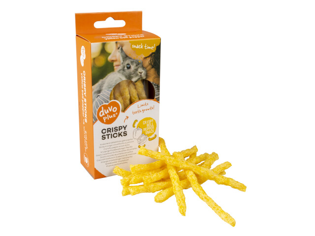 duvoplus Betisoare Crocante Pentru Rozatoare Cu Ardei Galben 50 g