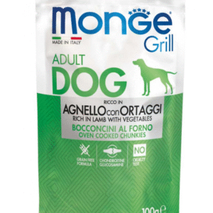 Monge Grill Chunkies Adult Hrana umeda super-premium Miel 100g