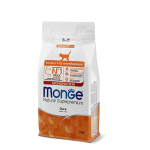 Monge Natural Superpremium Monoprotein Kitten Rata 1.5kg