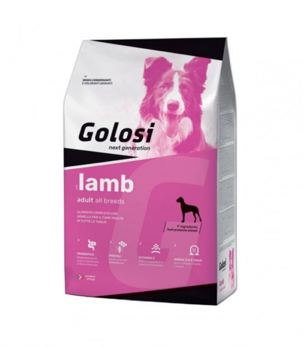 Hrana uscata premium pentru caini adulti all bread GOLOSI Probio Miel12 Kg Hrana uscata premium pentru caini adulti all bread GOLOSI Probio Miel12 Kg