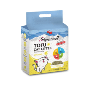 Signature7 Asternut Igienic Tofu pentru Pisici cu Lamaie 7 L