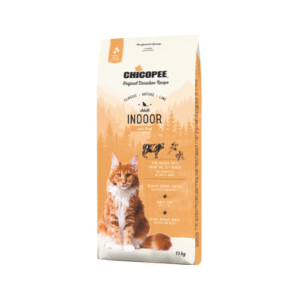 Hrana uscata pentru pisici super premium CHICOPEE cnl adult indoor beef 15kg