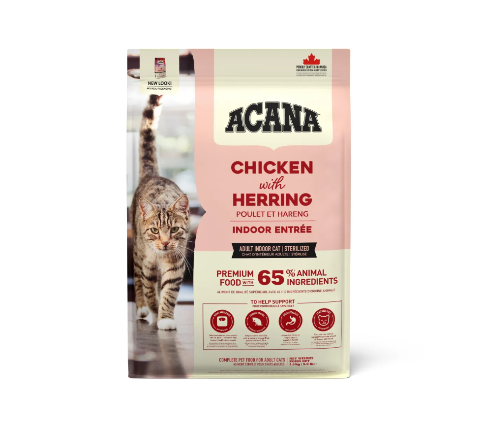 Hrana uscata pisici ACANA Cat Indoor Entree 4.5 kg