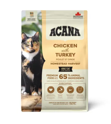 Hrana uscata pisici ACANA Cat Homestead Harvest 4.5 kg