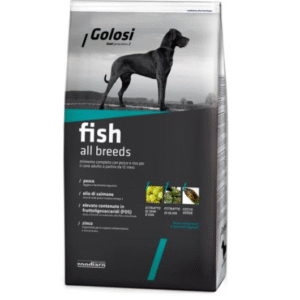 Hrana uscata premium pentru caini GOLOSI dog fish 12kg