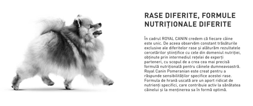 Royal Canin Pomeranian Adult, hrana uscata caini, 1.5kg
