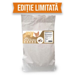 Asternut pisici Tofu JESY flori de bumbac 20L-EDITIE LIMITATA