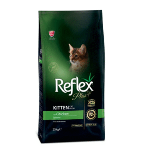 Hrana uscata pisici Reflex Plus Kitten cu Pui 15 kg