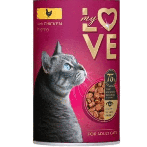 Hrana umeda pisici My love cu pui 415g