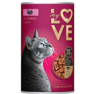 Hrana umeda pisici My love cu curcan 415g