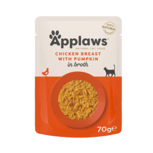Hrana umeda pentru pisici APPLAWS Piept de pui si dovlecel în sos 70g