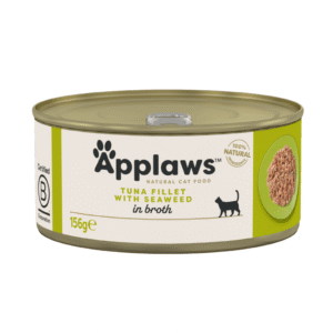 Hrana umeda pentru pisici APPLAWS cu ton si alge marine 156g