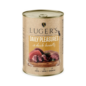 Hrana umeda pentru pisici LUGER'S inimi de rata 400g