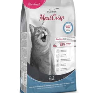 Hrana uscata pentru pisica PLATINUM sterilizat MeatCrisp Adult cu peste 1.5 kg