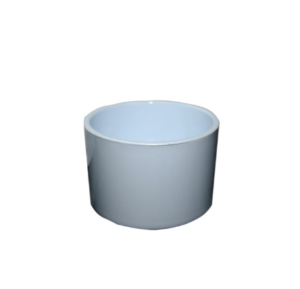 Hranitoare rotunda 7 cm alb