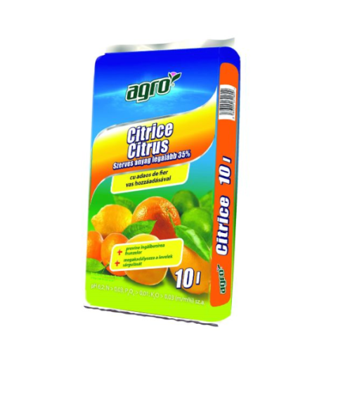 Substrat pentru citrice AGROCS 10l Substrat pentru citrice AGROCS 10l
