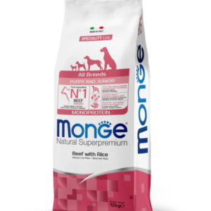 Monge Superpremium Junior&Puppy cu Vita 12 kg