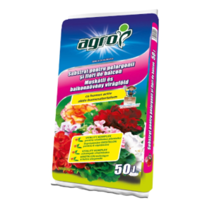 Substrat pentru muscate si flori de balcon AGRO CS 50l
