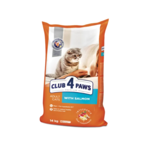 Hrana uscata pisici Club 4 Paws somon 14 kg