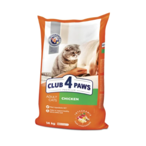 Hrana uscata pisici Club 4 Paws cu pui 14 kg
