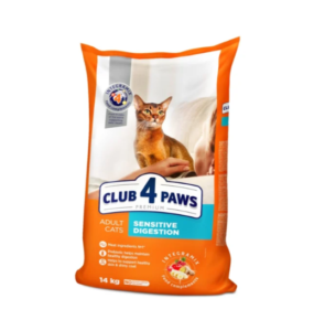 Hrana uscata pisici Club 4 Paws sensitive 14 kg