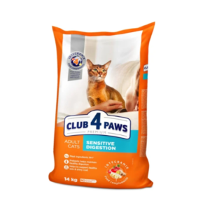 Hrana uscata pisici Club 4 Paws sensitive 14 kg